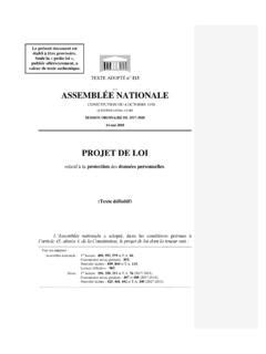 Projet De Loi Assemblee Nationale Fr Projet De Loi Assemblee