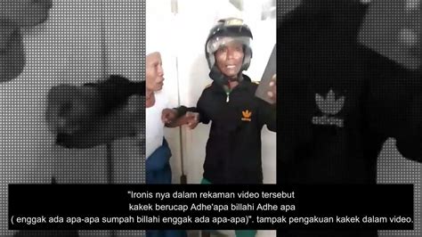 Viral Video Kakek Diduga Mesum Di Toilet Spbu Youtube