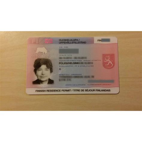 Buy Finland Permanent Residence Card 247 World Trans Documents