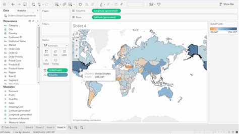 Tableau 4 Discrete And Continuous Data Youtube