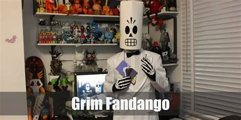 Manny Calavera Grim Fandango Costume For Halloween