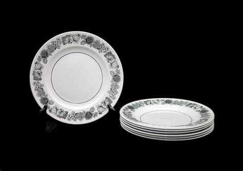 Set Of Retro Vintage S Grindley Manitou Dinner Plates Made In