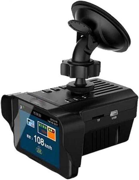 H588 Car 2In1 Dashcam Antiradar Combo Speed Camera Signal Anti Radar