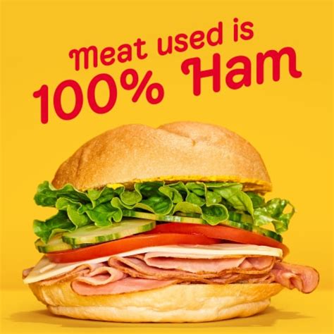 Oscar Mayer Natural Applewood Smoked Uncured Sliced Ham Deli Lunch Meat