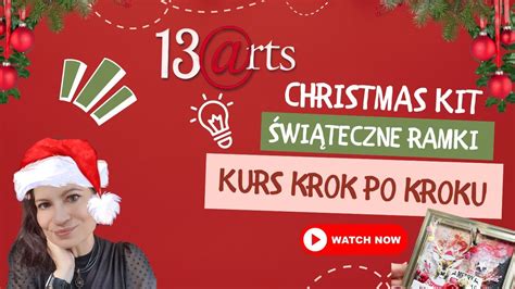 Christmas Kit Ramki Na Wi Ta Kurs Krok Po Kroku Youtube