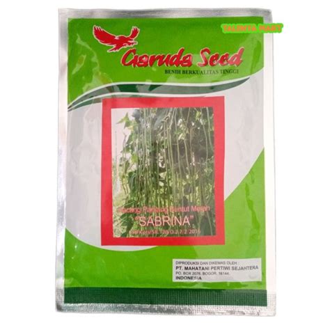 Jual 50 GRAM BENIH KACANG PANJANG BUNTUT MERAH SABRINA EXP 2024