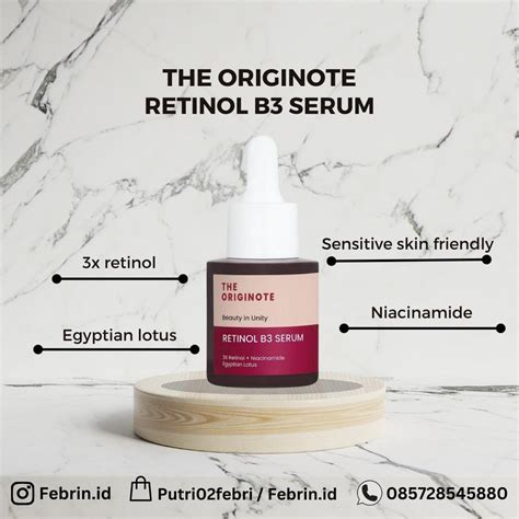 Jual Serum Retinol B The Originote Shopee Indonesia