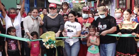 Alcald A De Managua Inaugura Nuevas Calles En El Barrio Las Torres