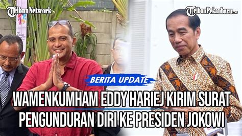 Jadi Tersangka Di Kpk Wamenkumham Eddy Hariej Ajukan Surat Pengunduran