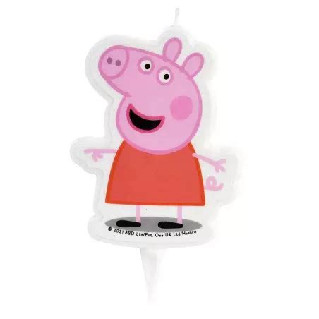 Vela Peppa Pig 2D Planète Gateau