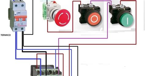 Diagrama Arranque Y Paro De Un Motor Monofasico Arranque Mot