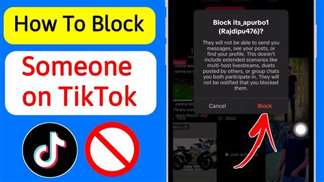 How To Block Someone On Tiktok Block Someone On Tiktok 2023 Youtube