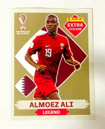 Almoez Ali Legend Oro Gold Extra Sticker Estampa Panini Cuotas Sin