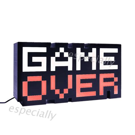 Mua Đèn Hình Biểu Tượng Trò Chơi Neon Bằng Acrylic Hình Chữ Game Over