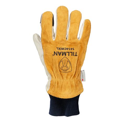 1414cw Top Grainsplit Water Resistant Cowhide Winter Glove With