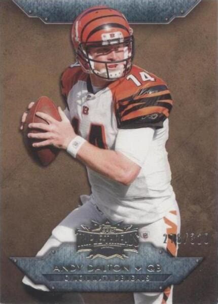 Topps Triple Threads Sepia Andy Dalton For Sale Online