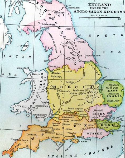 england-anglo-saxon-map - Peterborough Archaeology