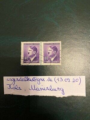 Briefmarke Adolf Hitler H B Hmen Und M Hren Deutsches Reich