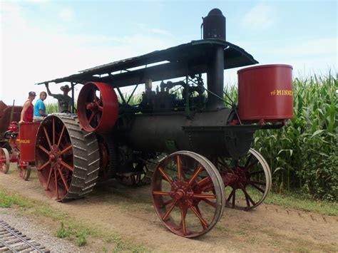 Minneapolis Steam Traction Engine Steam Tractor Traction Engine