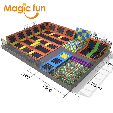 Magicfun Ki Isel A K B Y K L Ks Trambolin Park Ninja