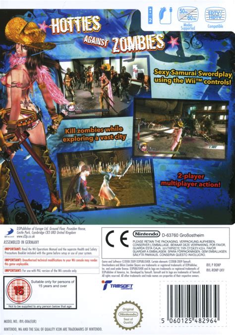 Onechanbara Bikini Zombie Slayers Images Launchbox Games Database