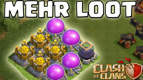 MEHR LOOT BEKOMMEN CLASH OF CLANS Let S Play CoC Deutsch German