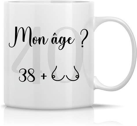 Luigi Collection Mug Anniversaire 40 ans Humour Tasse Message drôle