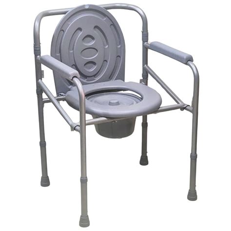 VEAYVA 3 In 1 Toilet Chair For Adults Height Adjustable Commode Chair