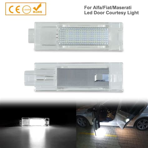 X Led Trunk Luggage Door Glove Box Light For Alfa Romeo Giulia Stelvio