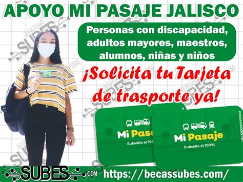 Apoyo Mi Pasaje Jalisco As Puedes Solicitar El Registro Al