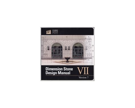 Dimension Stone Design Manual Version 7: Builder's Book, Inc.Bookstore