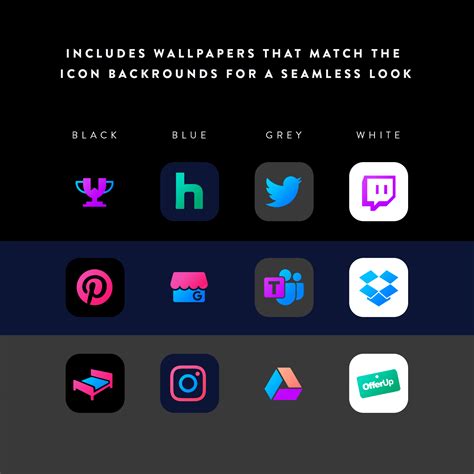 Chroma - iOS Icon Pack for iPhone - Nate Wren Design