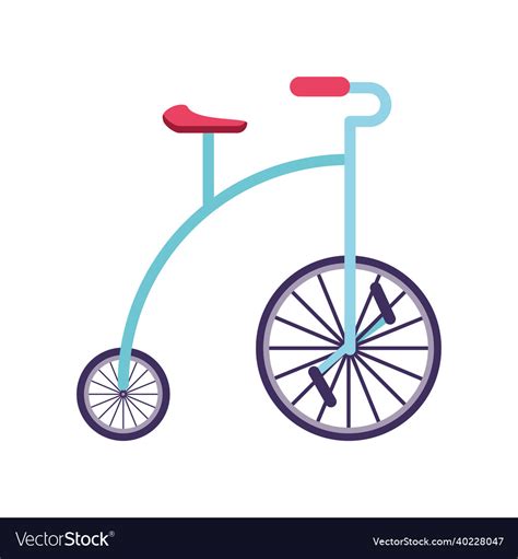 Funny bike icon Royalty Free Vector Image - VectorStock