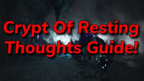 Crypt Of Resting Thoughts Rotation And Guide Black Desert Online