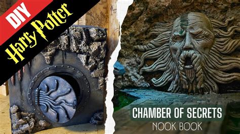 ⚡️harry Potter Diy Chamber Of Secrets Nook Book Diorama Youtube