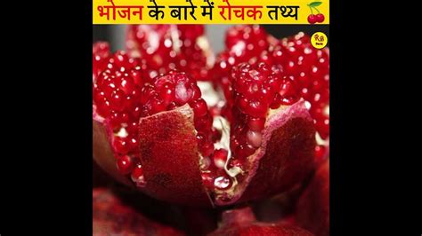 Amazing Fact About Food 🍑🍗amazing Factsmind Blowing Facts In Hindi Top