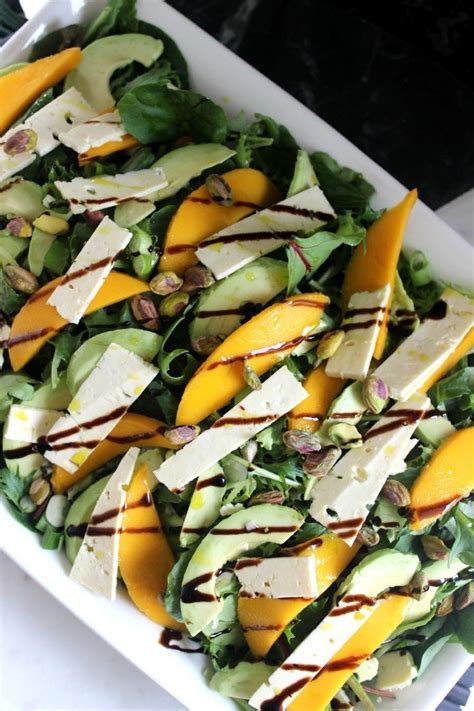 Mango And Feta Summer Salad Her Nourished Recipe Summer Salad