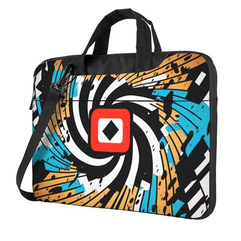 Twisted Vortex Art Laptop Bag 14 Inch Laptop Or Tablet Business Casual Laptop Bag