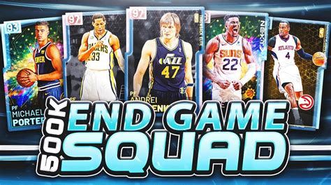 I Built This END GAME GOAT SQUAD For 500k Mt In NBA 2K19 MyTEAM