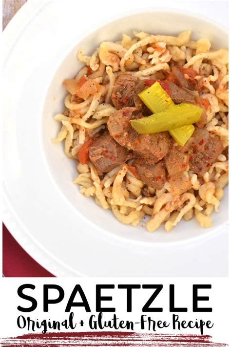 Spaetzle / Spätzle. A German noodle that is hearty, delicious & simple ...