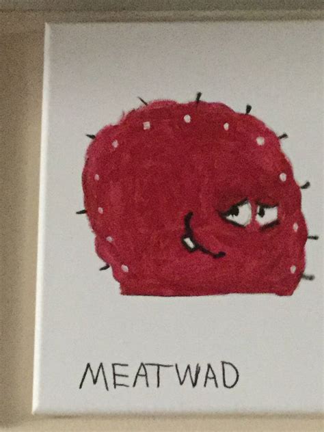 Meatwad Painting by banielsdrawings on DeviantArt