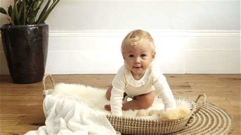 Our Natural Universal Sheepskin Pram Liner Baa Baby Youtube