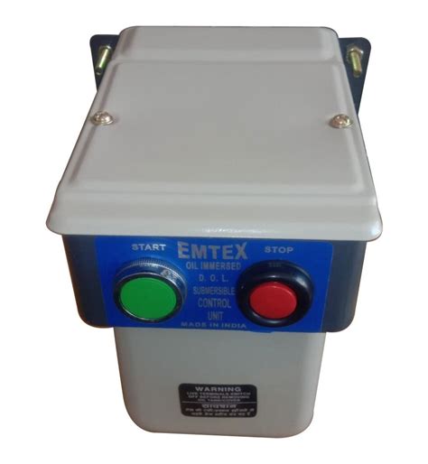 Emtex Ms Oil Immersed DOL Submersible Control Unit Voltage 240V