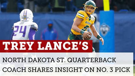 Trey Lance S North Dakota State QB Coach Randy Hedberg Discusses 49ers