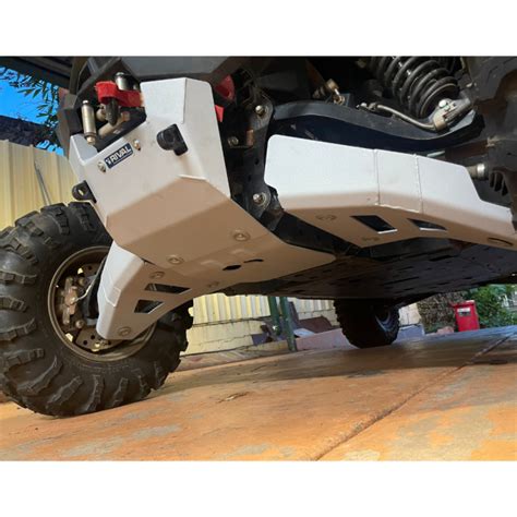 Oz Armour Yamaha Wolverine Rmax 2 21 23 Skidplate Kit At Atvstore