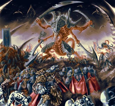 Tyranids Vs Space Marines Warhammer 40k Tyranids Warhammer 40k