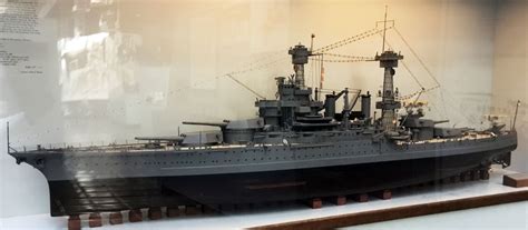 USS Tennessee (BB-43), model