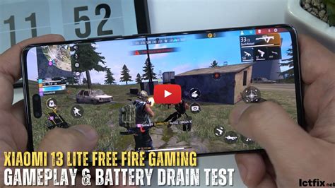 Xiaomi 13 Lite Free Fire Gaming Test Snapdragon 7 Gen 1 ICTfix