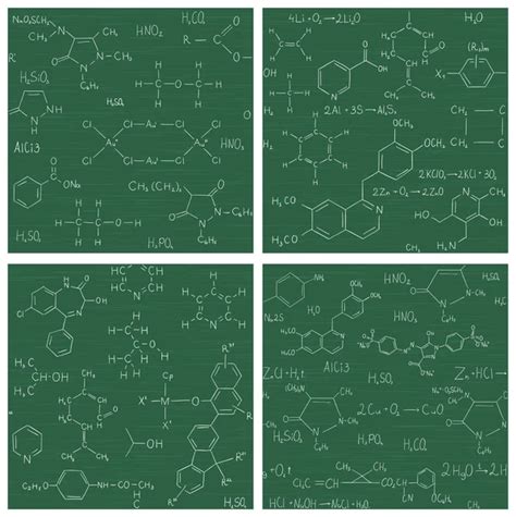 Chemistry Formulas. Seamless. — Stock Vector © boroda #1969673