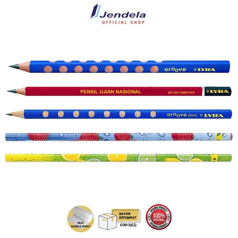 Jual Pensil Ujian Lyra Groove Slim Triangular Fancy Harga Satuan Atk